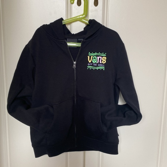 VANS KIDS FULL ZIP HOODED SWEATSHIRT . - Picture 11 of 11